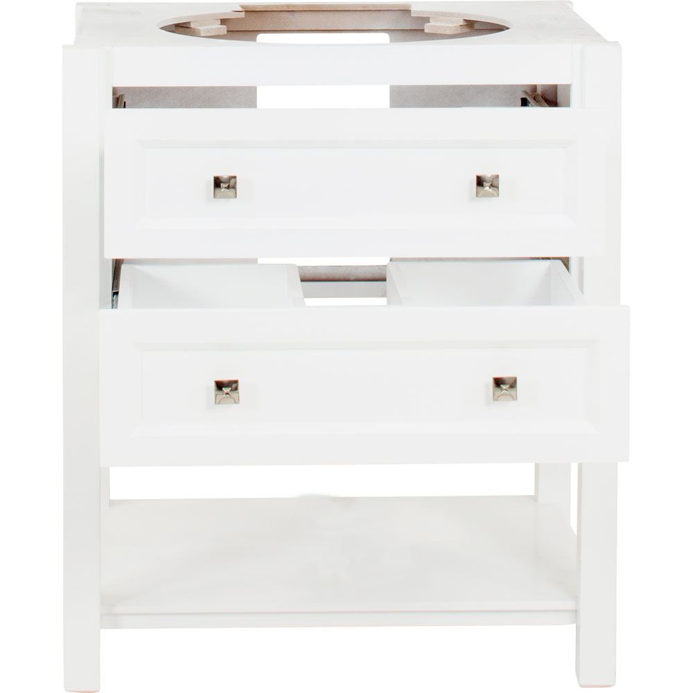31" Adler vanity in White without top